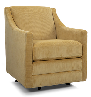 Style 2443 Swivel chair has clean lines and has a simple silhouette - 2443_Swivel_Chair_300x416.jpg 