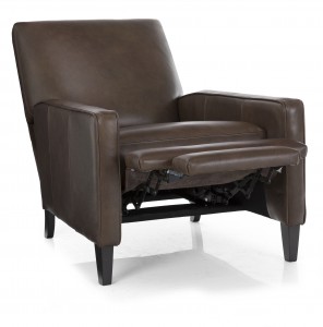 7312 Leather Push Back Chair - 7312_Chair_open.jpg 